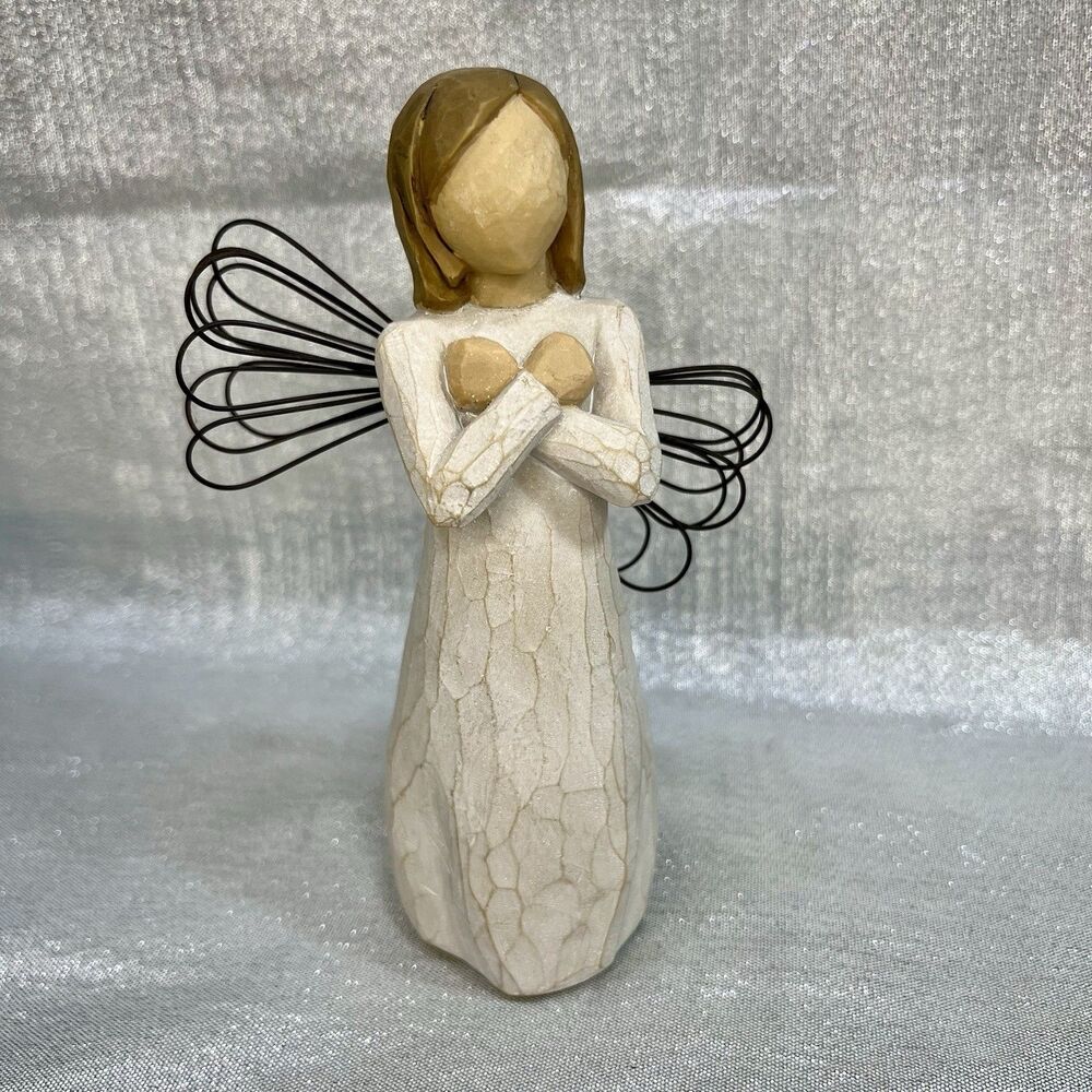 WILLOW TREE "Sign of Love" Angel Figurine Susan Lordi 2003 DEMDACO